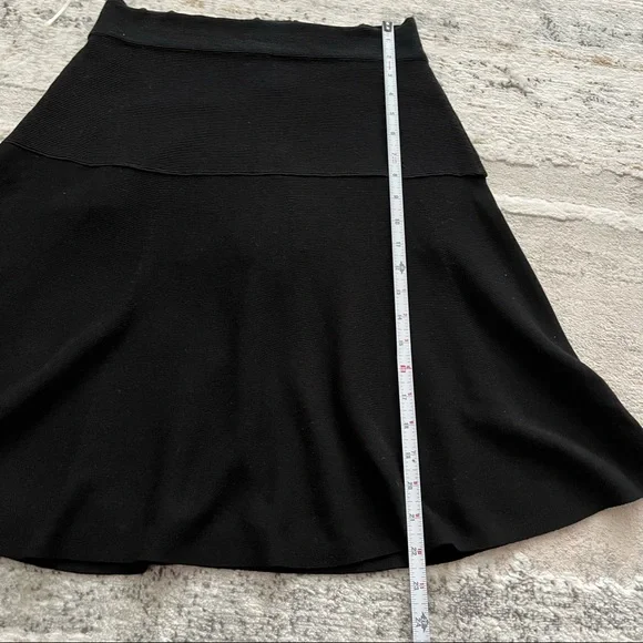 🆕 Hanley Mellon woven black a-line skirt skort